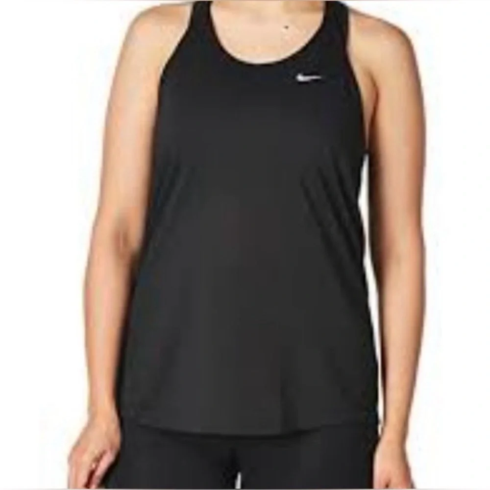 Nike Dri Fit Elastika black tank top Size L - Picture 5 of 6